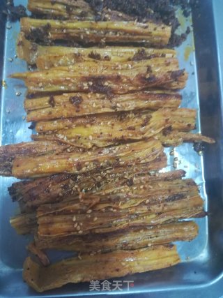 辣条腐竹的做法步骤：6