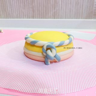 可爱造型馒头 独角兽馒头蛋糕的做法步骤：1