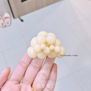 可爱造型馒头 独角兽馒头蛋糕的做法步骤：5