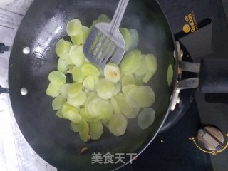 素炒莴笋片的做法步骤：5