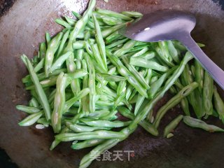 四季豆炒肉的做法步骤：6