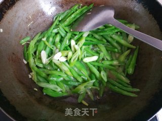 四季豆炒肉的做法步骤：9