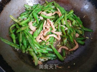 四季豆炒肉的做法步骤：12