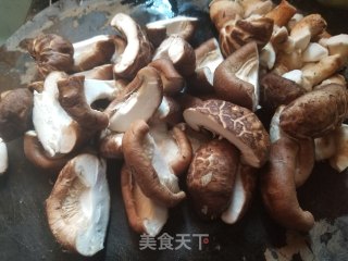 山药莴笋炒冬菇的做法步骤：6