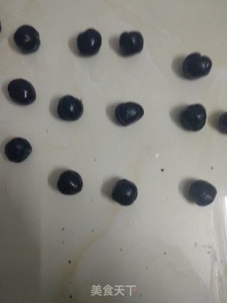 艾草青团的做法步骤：5