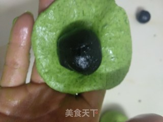 艾草青团的做法步骤：6