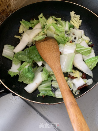 醋溜白菜的做法步骤：3
