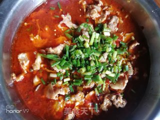 水煮肉片的做法步骤：13