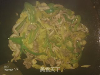 泡菜炒猪肚的做法步骤：8