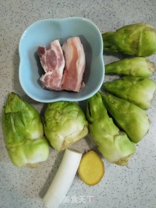 五花肉炒儿菜的做法步骤：1