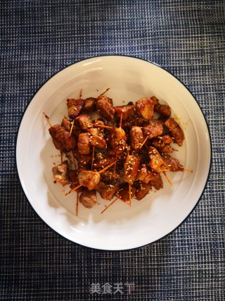 牙签肉的做法步骤：8