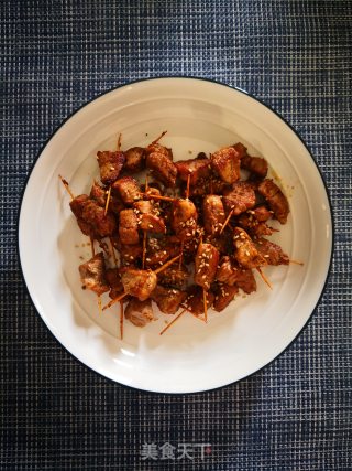 牙签肉的做法步骤：10