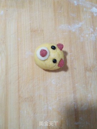 卡通小熊汤圆的做法步骤：3