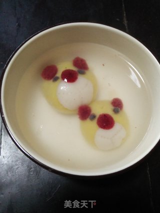 卡通小熊汤圆的做法步骤：5
