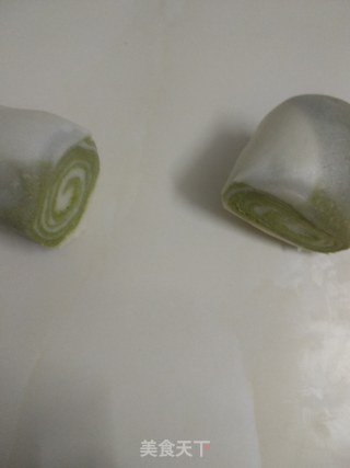 抹茶蛋黄酥的做法步骤：11