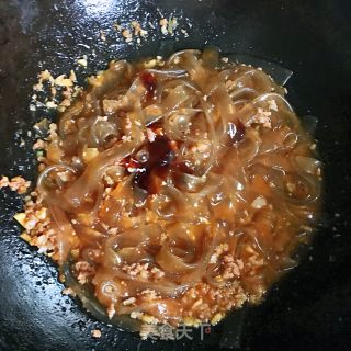肉末炒粉条的做法步骤：8