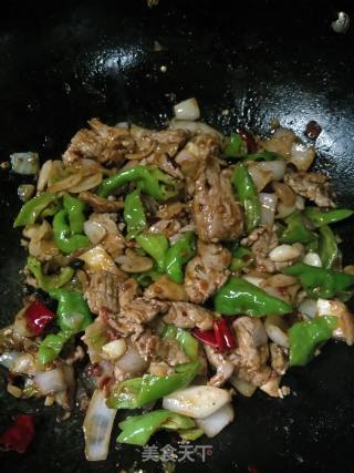 盐煎肉的做法步骤：11