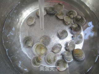 清蒸圆蛤的做法步骤：2