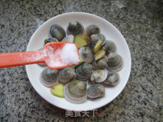 清蒸圆蛤的做法步骤：4