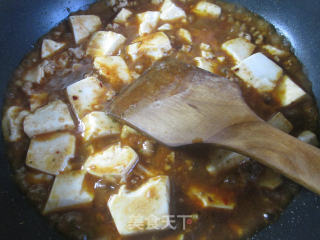 麻婆豆腐的做法步骤：10