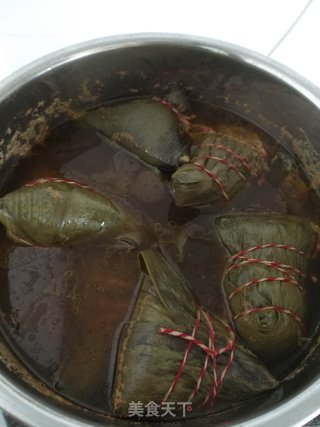 台式卤肉粽的做法步骤：23