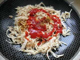 减脂增肌小零食——炒鸡丝的做法步骤：6