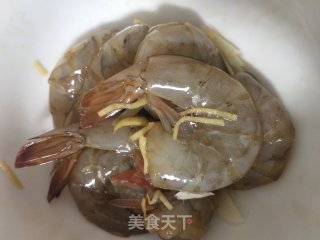 番茄大虾的做法步骤：2