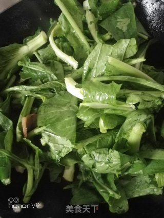 香辣菜心的做法步骤：5