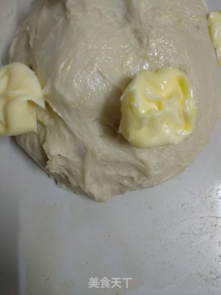 蔓越莓面包的做法步骤：2