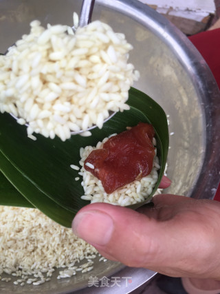 鲜肉粽子的做法步骤：7