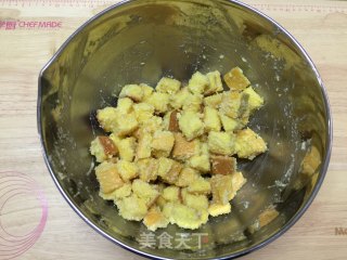 炼乳椰蓉烤方块的做法步骤：5