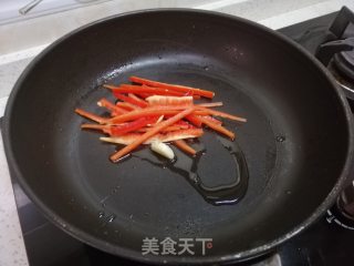 椒丝腐乳通菜的做法步骤：3