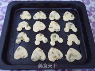 南瓜子牛奶饼干的做法步骤：10