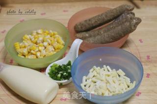 牛肉肠玉米面包的做法步骤：11