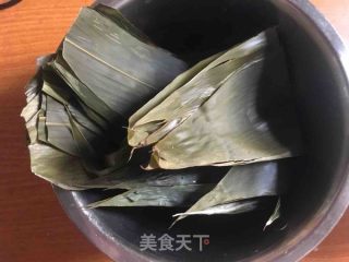 抹茶红豆粽的做法步骤：5