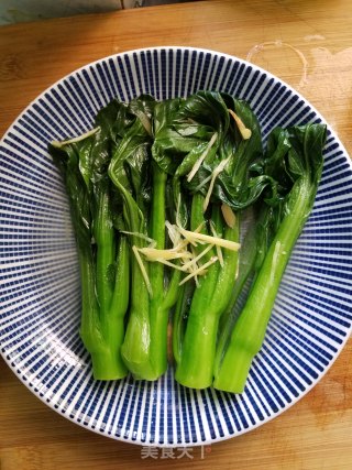 盐水菜心的做法步骤：5
