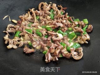 辣炒鸡胗的做法步骤：6