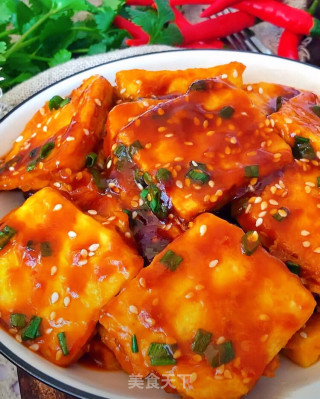 糖醋脆皮豆腐的做法步骤：6