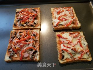 面包pizza的做法步骤：11