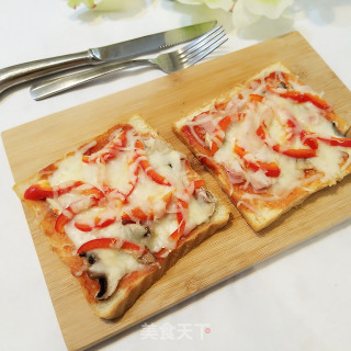 面包pizza的做法步骤：12