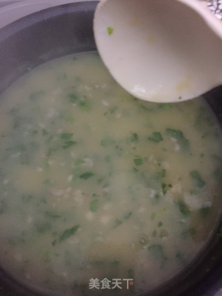 花生菜叶粥的做法步骤：8