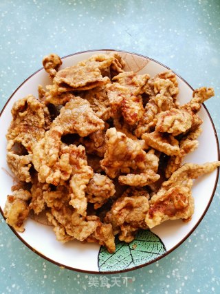 自制锅包肉的做法步骤：3