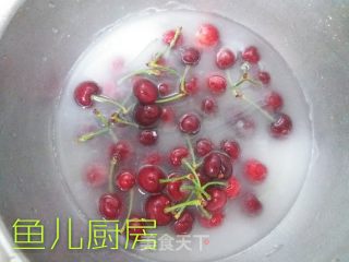 樱桃豆腐──鱼儿厨房私房菜的做法步骤：3