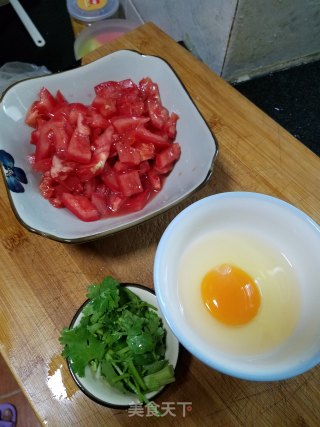 番茄鸡蛋汤的做法步骤：2