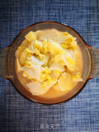 白菜炖土豆的做法步骤：6