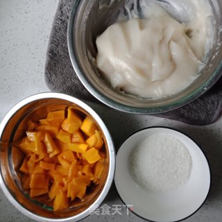 芒果糯米糍的做法步骤：3