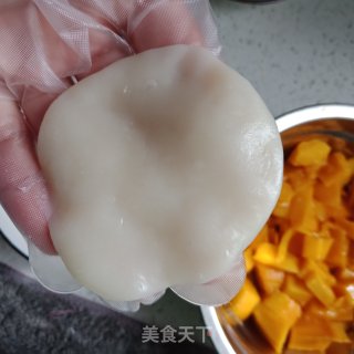 芒果糯米糍的做法步骤：4