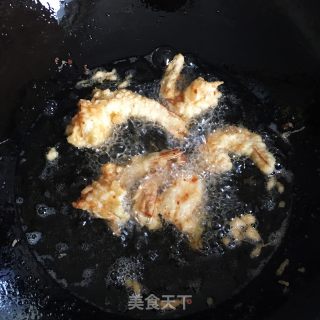 香酥炸虾仁的做法步骤：5