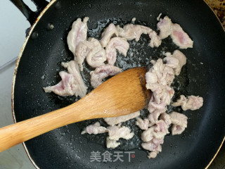 肉炒豆腐丝的做法步骤：2