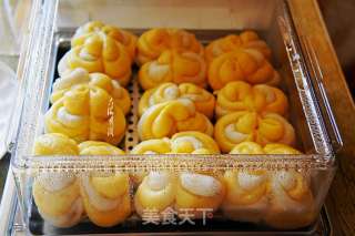 南瓜花卷的做法步骤：10